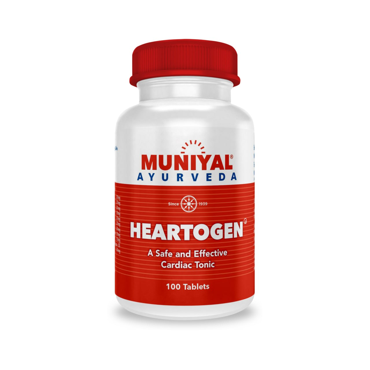 Heartogen tablets from the Muniyal Ayurveda range